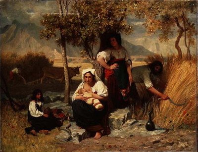 The Harvest by Paul Alfred de Curzon